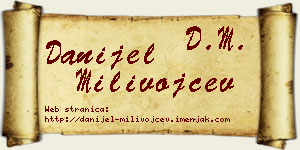 Danijel Milivojčev vizit kartica